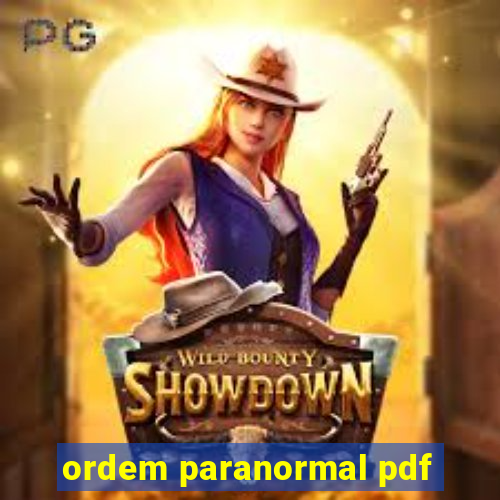 ordem paranormal pdf